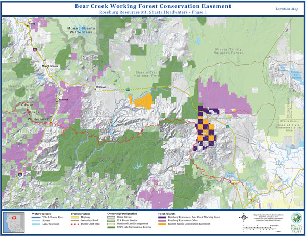 Bear Creek Map