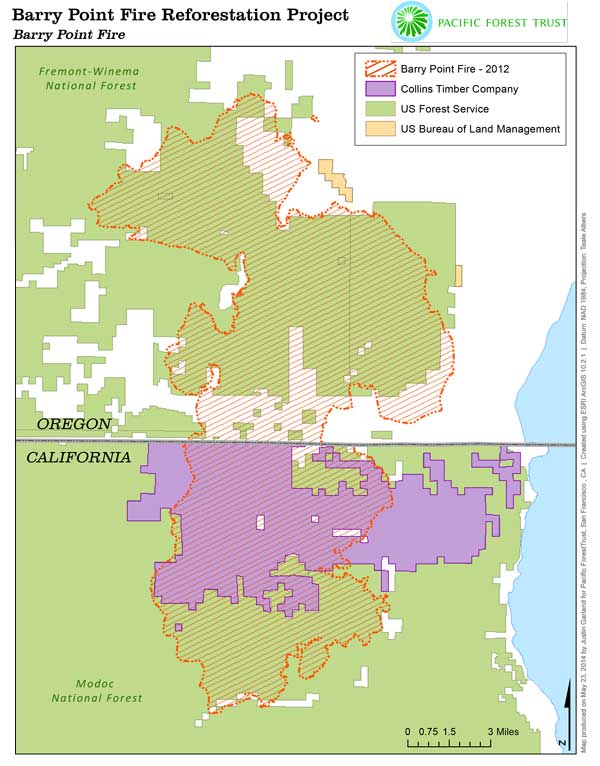 Goose Lake Map