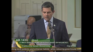 Jim Wood reading the CARBON Act in the CA Assembly