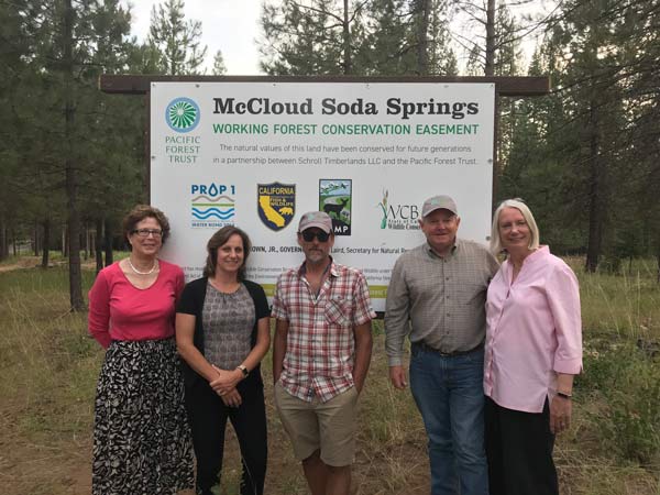 PFT and funders at McCloud Soda Springs