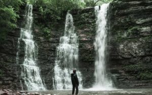 Image of waterfall by Patrick Hodskins via Unsplash