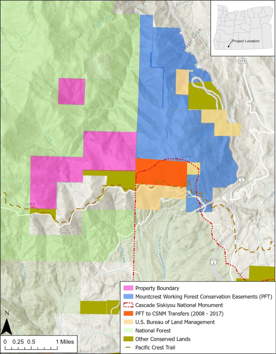 McCloud Soda Springs Map